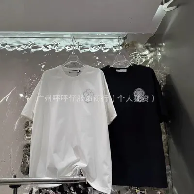 Unisex T-Shirt White Black Printed Casual