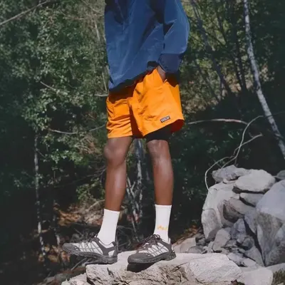 Adidas Terrex Orange Outdoor Shorts