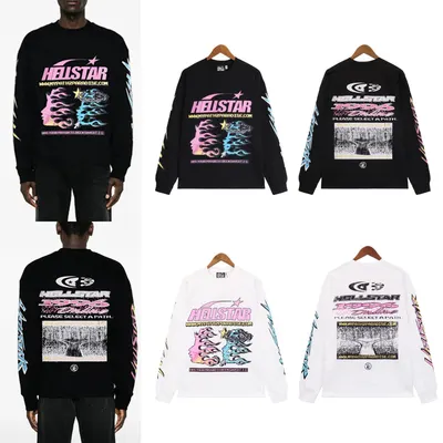 Hellstar 1996 Black Graphic Long Sleeve