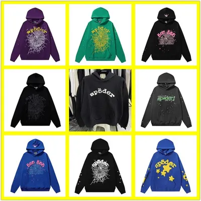 Spider Hoodie Black Graphic Sweatshirt
