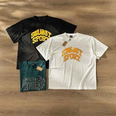 Strategy Sport Mesh T-Shirt White Casual