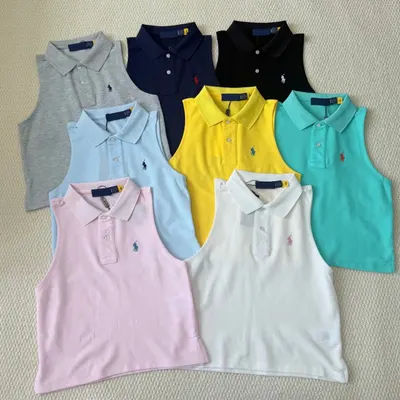 Ralph Lauren Polo Sleeveless Multi Color Casual Tops
