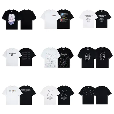Maison Margiela Graphic Black Casual T-Shirt
