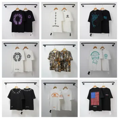 Unisex Graphic Print Black White Casual T-Shirts