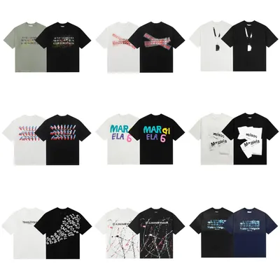 Maison Margiela Graphic Print Black Casual T-Shirt