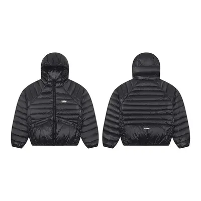 Bittermax Puffer Jacket Black Hooded Winter Coat