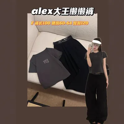 Alex Wang Lazy Pants Black Casual