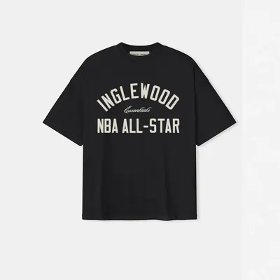 Inglewood Essentials Black NBA All-Star T-Shirt