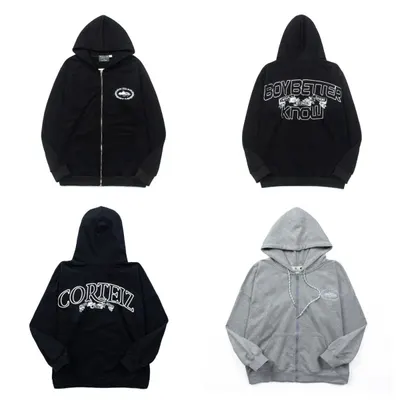 Cortez Boy Better Know Black Zip Hoodie