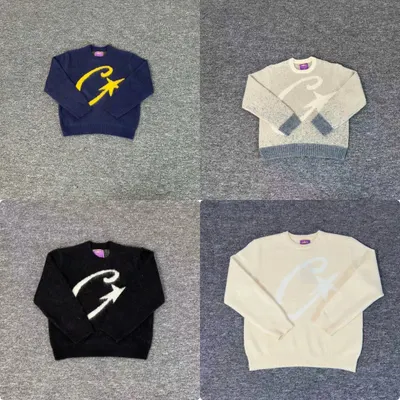 Gucci G Logo Navy Blue Knit Sweater