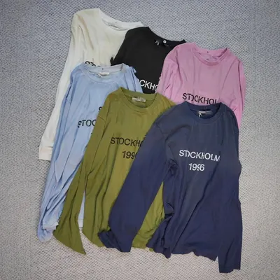 Stockholm 1996 Long Sleeve T-Shirt Multi Color Casual