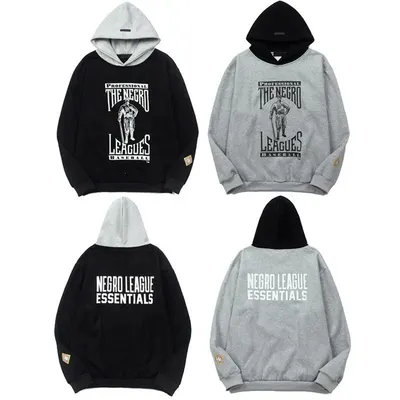 Negro Leagues Baseball Black Hooded Sweatshirt